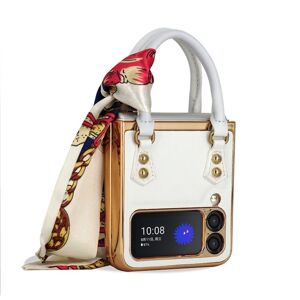 48086
GKK HANDBAG Ochranný obal Samsung Galaxy Z Flip 3 5G biely