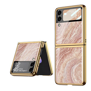 GKK 35954
GKK GLASS Ochranný kryt Samsung Galaxy Z Flip 3 5G BEIGE MARBLE