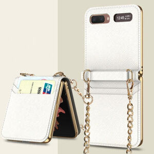 GKK 35298
GKK CARD Kryt s retiazkou Samsung Galaxy Z Flip biely