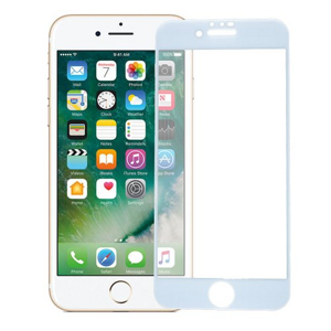 Ochranné sklo 6D Glass iPhone 7/8/SE 2020/SE 2022 celotvárové - biele