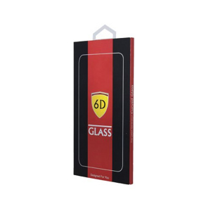 Ochranné sklo 6D Glass Xiaomi Redmi Note 9 Pro celotvárové - čierne