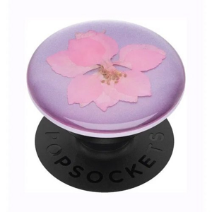 Original PopSocket Pressed Flower Delphinium Pink