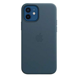 Puzdro Apple Magsafe MHKE3ZM/A iPhone 12/12 Pro, kožené - Baltic Blue