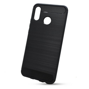 Puzdro Carbon Lux TPU Huawei Nova 3 - čierne