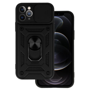 Puzdro Defender Slide iPhone 11 Pro Max - čierne