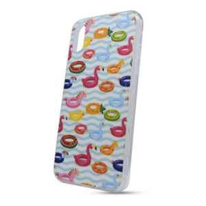 Puzdro Fruit TPU iPhone X/Xs - multicolor