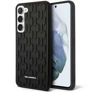 Puzdro Karl Lagerfeld Samsung Galaxy S23 Plus KLHCS23MRUPKLPK black hardcase 3D Monogram