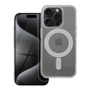 Puzdro MagSafe Cover iPhone 15 Pro - transparentné