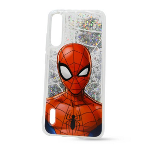 Puzdro Marvel TPU Xiaomi Mi A3 Liquid Spiderman vzor 012 (licencia) - transparentné