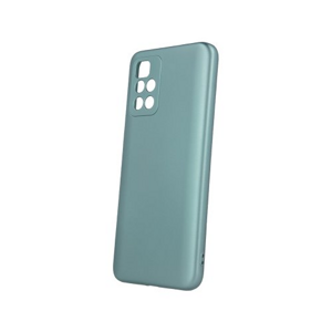 Puzdro Metallic TPU Xiaomi Redmi 10 - zelené