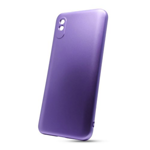 Puzdro Metallic TPU Xiaomi Redmi 9A/9AT - Fialové