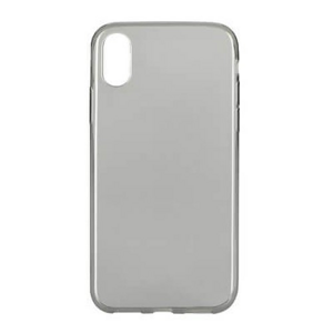 Puzdro NoName TPU Ultratenké 0,3mm iPhone X/XS - transparentno-čierne