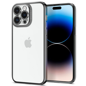Puzdro Spigen Optik Crystal iPhone 14 Pro Max - šedé