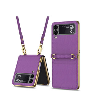 GKK 40987
GKK CARD Kryt s remienkom Samsung Galaxy Z Flip 3 5G fialový