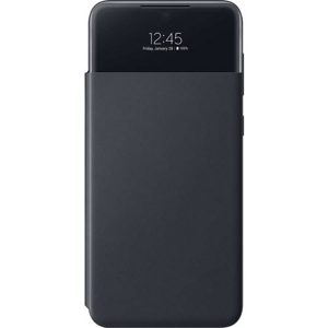 Samsung flipové puzdro s View pre Galaxy A33 5G, čierne