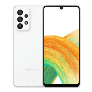Samsung Galaxy A33 5G 6GB/128GB A336 Dual SIM, Biela - SK distribúcia