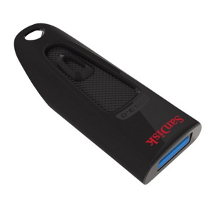 SanDisk Ultra/128GB/100MBps/USB 3.0/USB-A/Černá