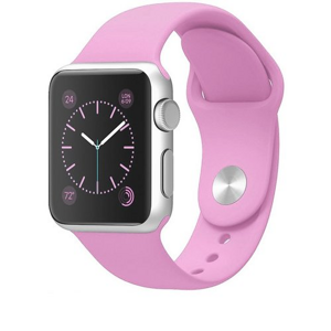 Tactical 484 Silikonový Řemínek pro Apple iWatch 1/2/3/4/5/6/SE 38/40mm Pink