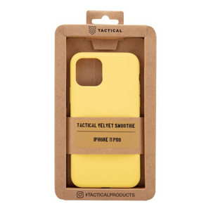 Tactical Velvet Smoothie Kryt pro Apple iPhone 11 Pro Banana