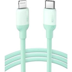 UGREEN USB-C to Lightning Silicone Cable 1 m (Green)