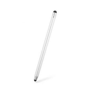 Univerzálne dotykové pero Stylus aj s perom - strieborné