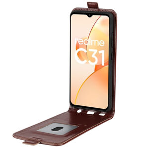 42306
Vyklápacie puzdro Realme C31 hnedé