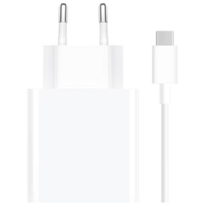 Xiaomi MDY-11-EZ USB-A 33W Cestovní Nabíječka + USB-C kabel White